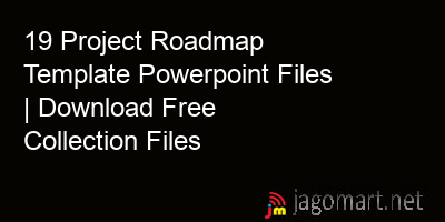 picture 19 Project Roadmap Template Powerpoint Files | Download Free Collection Files