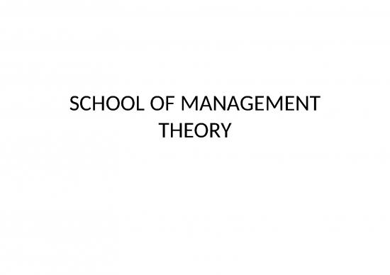 picture Slideshare Management 75901 | 01 School Of Management Theory