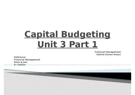 picture Capital Budgeting 75316 | 100000988
