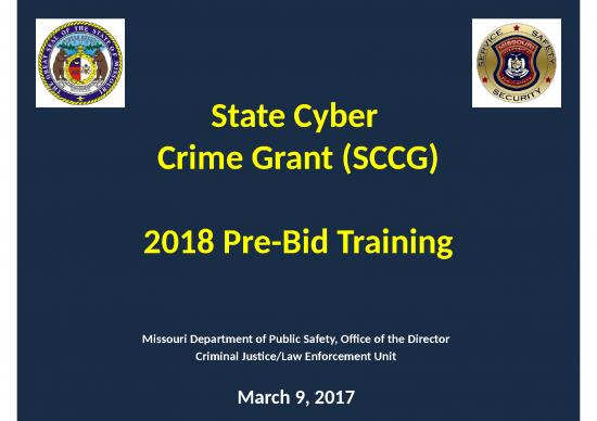 picture1_Outline For Powerpoint Presentation Example 75148 | 2018 Sccg Pre Bid Training