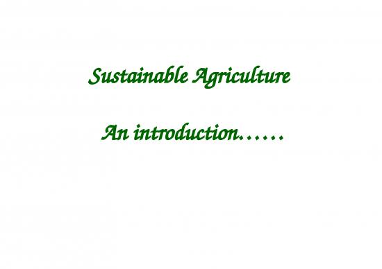 picture Agriculture Ppt 76613 | 2018 Talk 13   Sustainable Agriculture