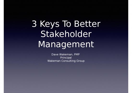 picture Stakeholders Ppt 75301 | 3 Keys To Stakeholder Management