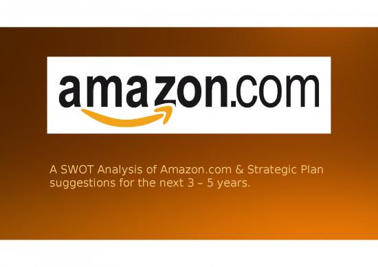 picture1_Swot Ppt 75651 | Amazon Strategic Planning
