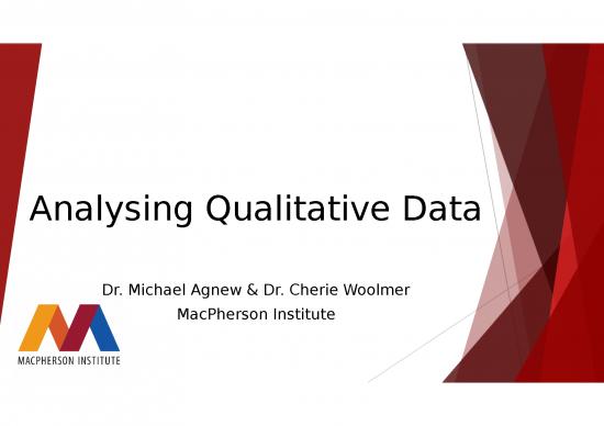 picture Analysis Ppt 75606 | Analyzing Qualitative Data