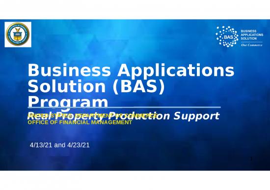 picture1_Slideshare Management 75933 | Bas Project Real Property Production Support And Help Desk Procedures Final
