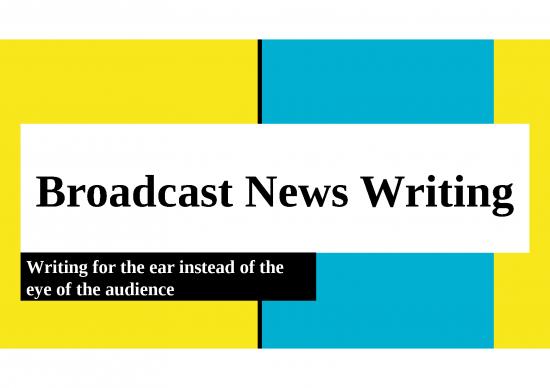 picture1_Information Ppt 74446 | Broadcast News Writing Powerpoint Day 1