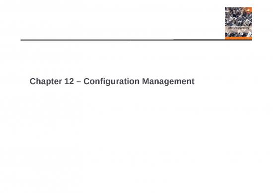 picture Slideshare Management 75397 | Ch11 Configuration Management