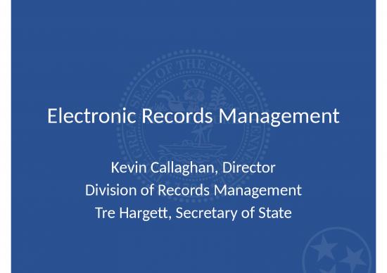 picture Ppt For Information Security 74305 | Electronic Records Management