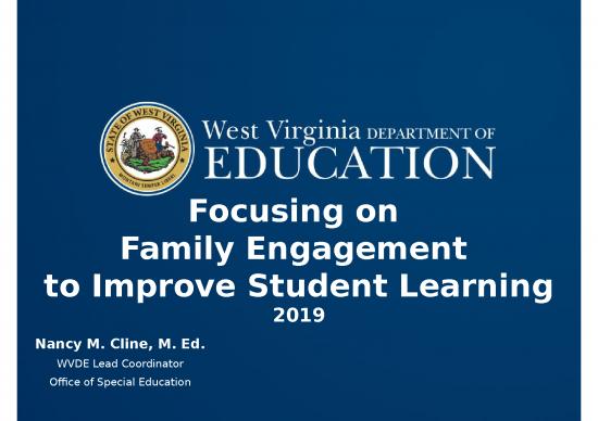 picture Education Ppt 74791 | Focusing On Family Engagement To Improve Student Learning 2019 Final 1