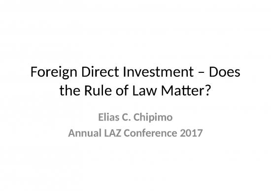 picture Investment Ppt 74243 | Foreign Direct Investment Does The Rule Of Law Matter