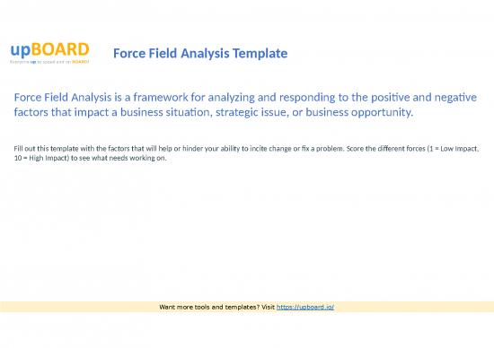 picture Analysis Ppt 75642 | Free Force Field Analysis Template Powerpoint Download