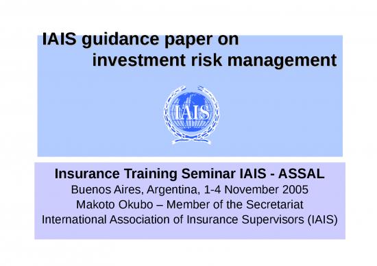 picture_Slideshare Management 75895 | Iais Investment Risk Management Assal