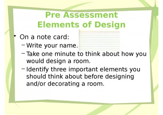 picture History Of Interior Design Ppt 76163 | Intro To Design And Color