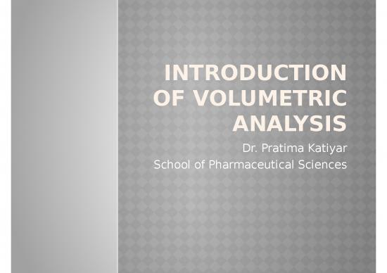 picture1_Analysis Ppt 75566 | Introduction Of Volumetric Analysis