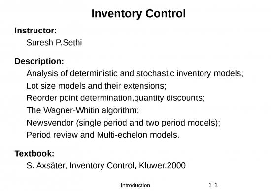 picture Slideshare Management 76191 | Inventory Control 1rev