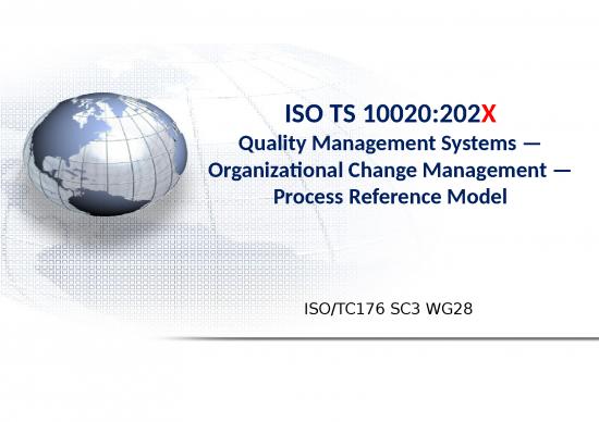 picture Slideshare Management 75093 | Iso Ts 10020  Revision Overview