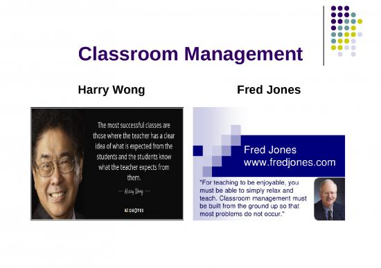 picture Powerpoint For Students 74742 | Jones  And Wong Class Management