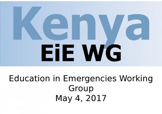 picture_Information Ppt 74839 | Kenya Eie Wg 2017 05 08