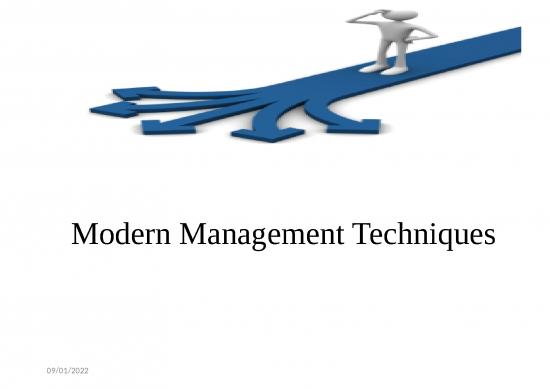 picture Analysis Ppt 75378 | Lecture 3  Modern Management Techniques