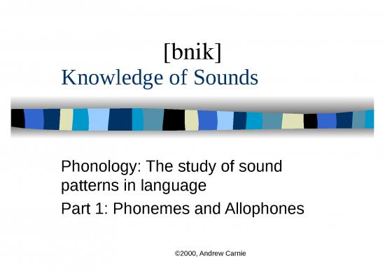 picture Sound Ppt 74677 | Ling201 1phonology1