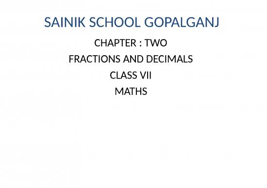 picture Ppt On Fractions 74997 | Maths Chapter2