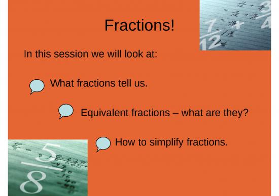 picture Ppt On Fractions 74984 | N2e3l1l2fractions