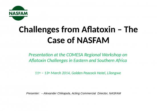 picture1_Crop Diversification Ppt 76623 | Nasfam Afla Presentation  Regional Comesa Workshop 2014 Nasfam