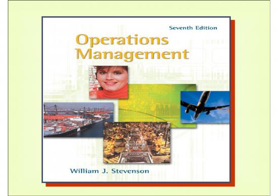 picture1_Slideshare Management 75166 | Operations Management By William J Stevenson