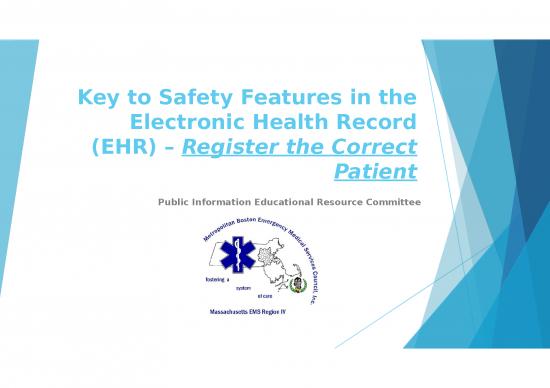 picture Information Ppt 74278 | Pier Mbemsc Safe Pt Arrival In Ehrs Final With Logo