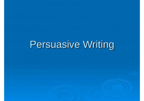 picture Writing Ppt 74398 | Pm Persuasivewriting