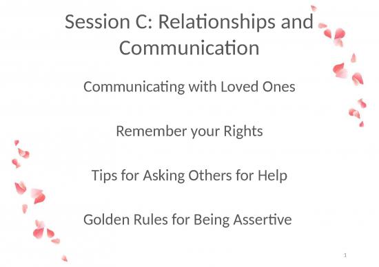 picture Relaxation Slideshare 76756 | Powerpoint Training Slides For Session C