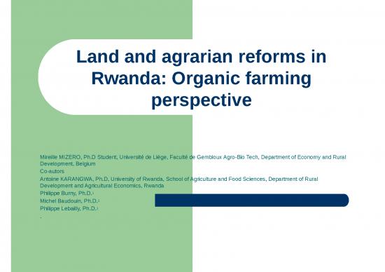picture1_Agriculture Ppt 76565 | Presentation Orale Agrosym  Land And Agrarian Reforms In Rwanda Orgafarming