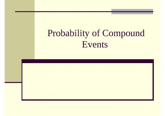 picture_Probability Powerpoint 74951 | Probability Of Compound Events