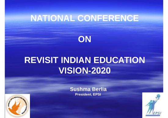 picture_Education Ppt 74800 | Revisit India Education Vision 2020