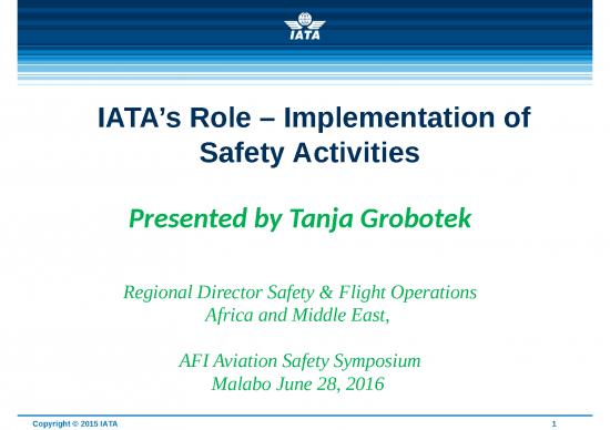 picture1_Iata Ppt 76026 | Role Of Iata In Implementing Safety Initiatives In Afi
