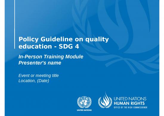 picture Information Ppt 74876 | Sdg4 Education In Person Training Module Slides Accessible