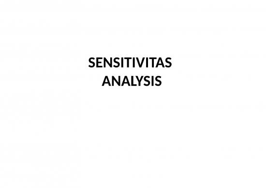 picture Analysis Ppt 75613 | Sensitivitas