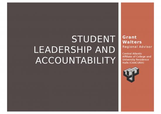 picture Powerpoint For Students 74260 | Student Leadership And Accountability