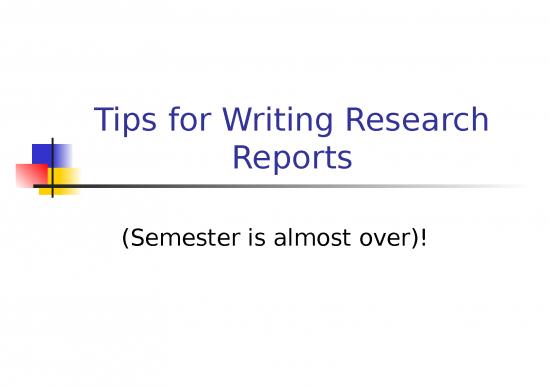 picture Powerpoint For Students 74664 | Tips For Writing Research Reports