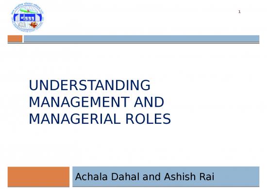 picture Slideshare Management 75137 | Understanding Management And Managerial Roles For Apf Jestha 2074