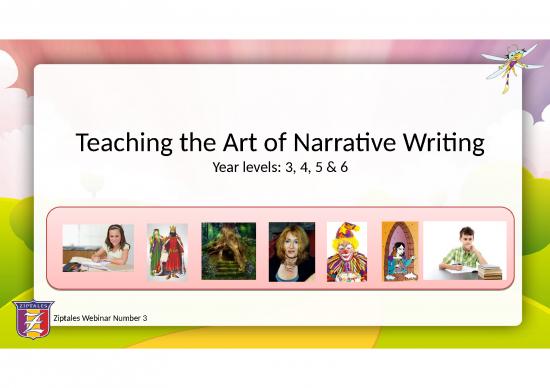 picture Powerpoint Presentation In Teaching 74652 | Webinar 3 Narrative Writing
