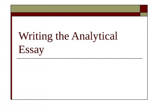 picture1_Writing Ppt 74640 | Writing The Analytical Essay
