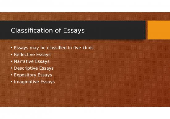 essay writing types ppt