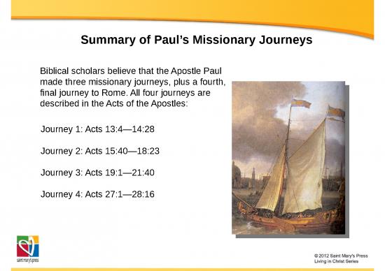 Journey Ppt 74992 | Tx002286 3 Powerpoint The Missionary Journeys Of ...