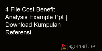 picture 4 File Cost Benefit Analysis Example Ppt | Download Kumpulan Referensi