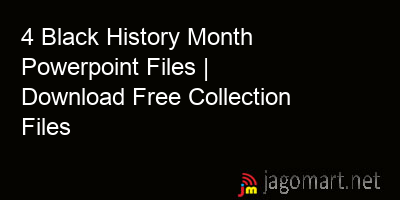 picture 4 Black History Month Powerpoint Files | Download Free Collection Files