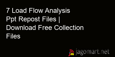 picture 7 Load Flow Analysis Ppt Repost Files | Download Free Collection Files