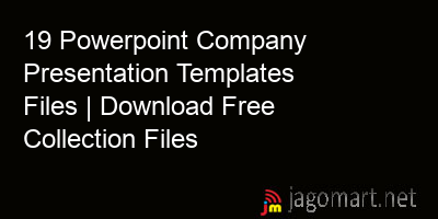 picture 19 Powerpoint Company Presentation Templates Files | Download Free Collection Files