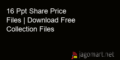 picture 16 Ppt Share Price Files | Download Free Collection Files