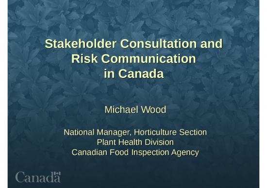 picture1_Stakeholders Ppt 77852 | 1131728483750  Michael Wood Stakeholder Consultation For